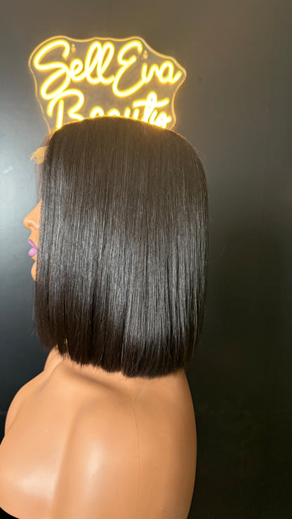 PERRUQUE VIRGIN HAIR 100% NATURELLE : LA FATOU ( pose sans colle )